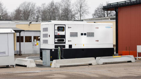 Backup power generator at Holtab