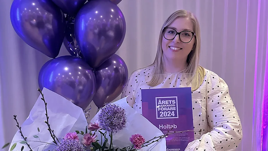 Sandra Fridenborn, kommunikatör Holtab