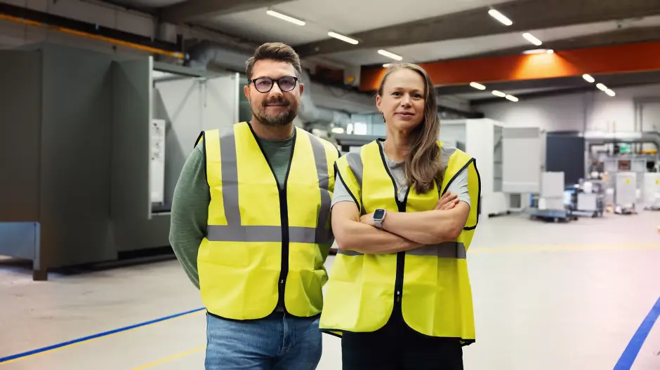 Michael Fohlin and Lina Emanuelson